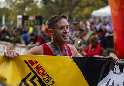 Marine, Airman and Soldier take top three in 49th Marine Corps Marathon